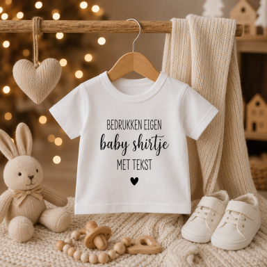 Bedrukken Eigen Shirt met Tekst 