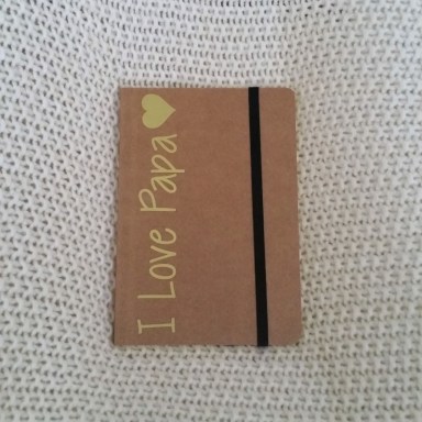 Notitieblok I love papa