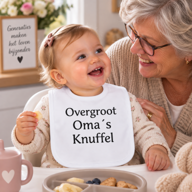 Baby Slabbetje met tekst 