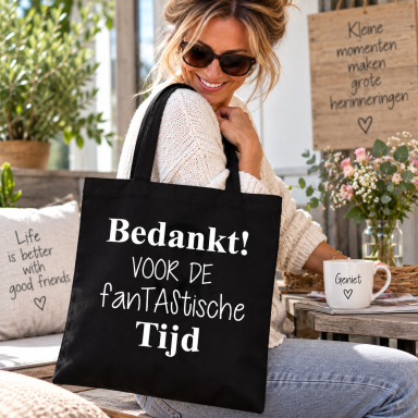  Tas Bedankt voor de fantastische tijd